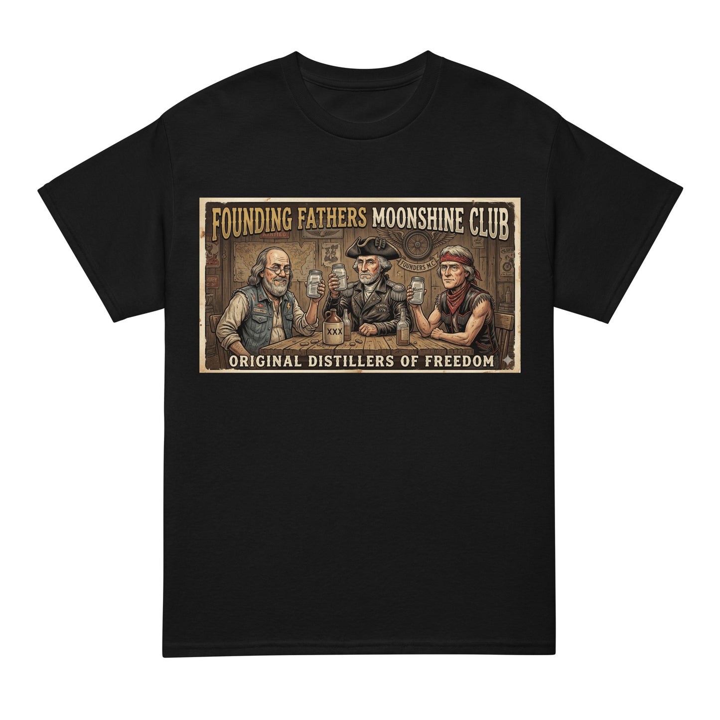 Founding Fathers Moonshine Club/ 7 Stage Streetwear