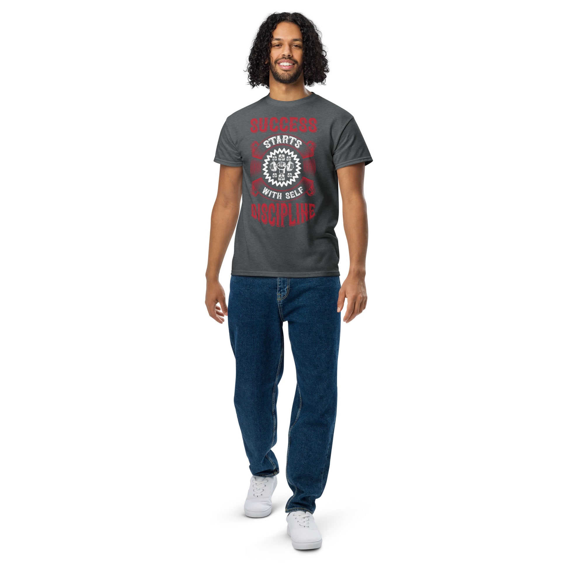 Success Self Discipline Graphic Tee/7 Stage Streetwear