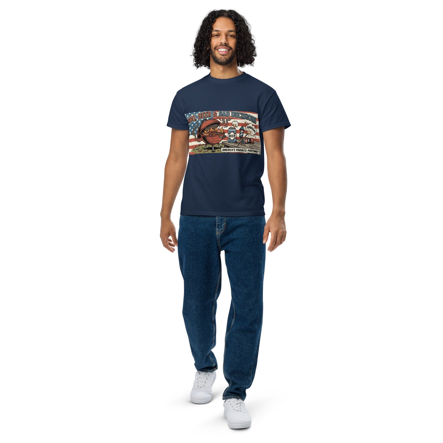 BBQ,BEER & Bad Decisions T-Shirt/7 Stage Streetwear