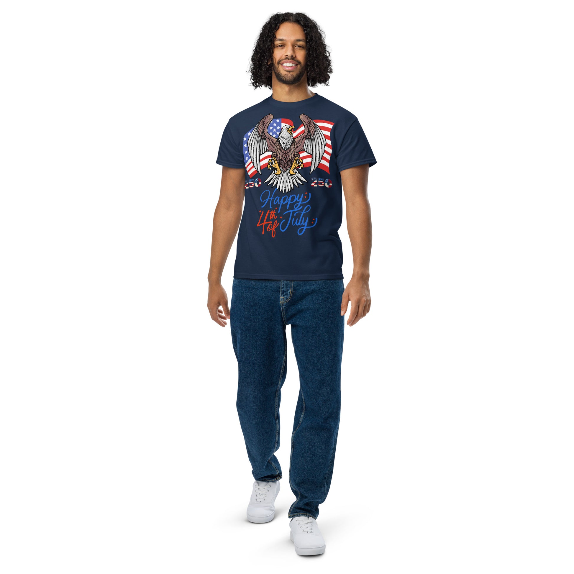 Eagle 4th of July T-Shirt/7 Stage streetwear