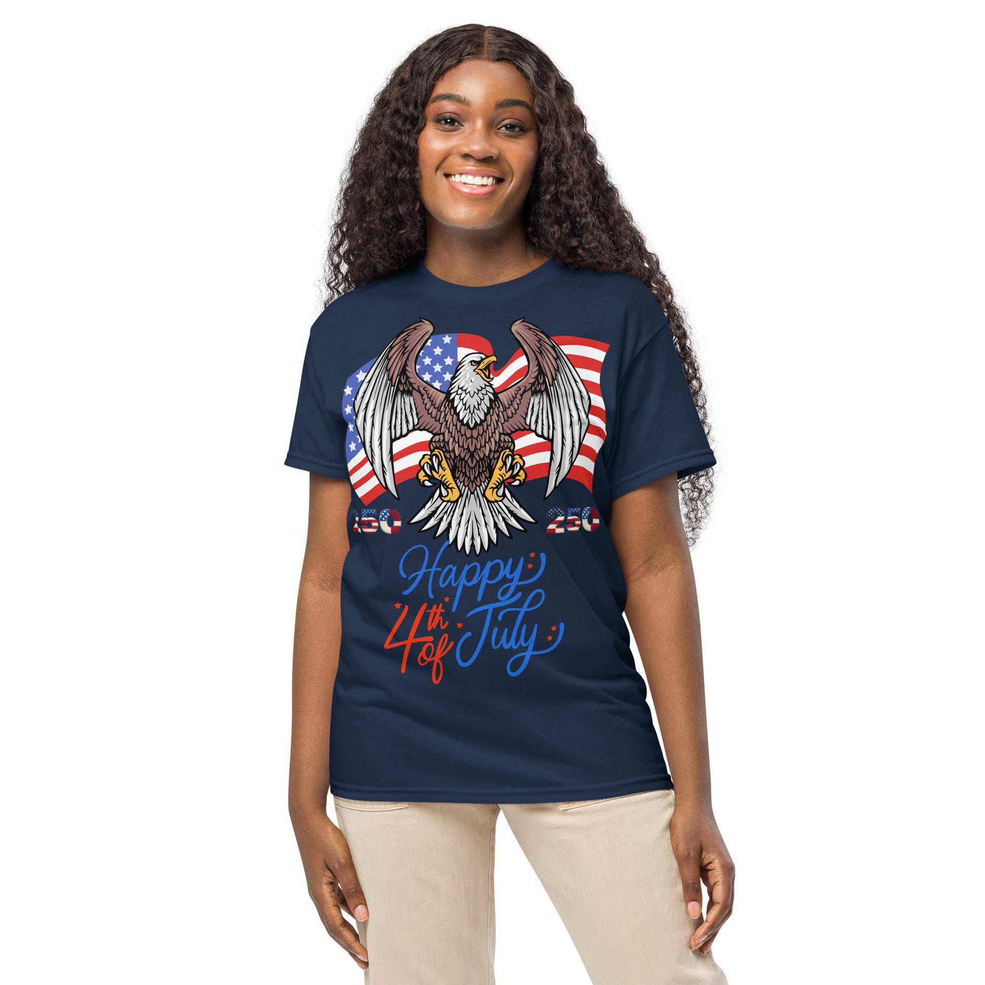 Eagle 4th of July T-Shirt/7 Stage streetwear