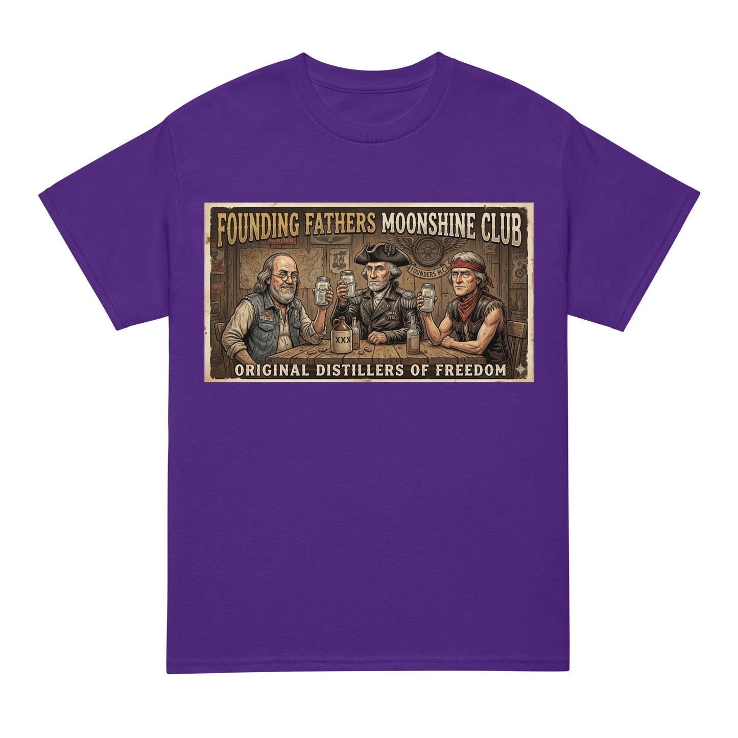 Founding Fathers Moonshine Club/ 7 Stage Streetwear