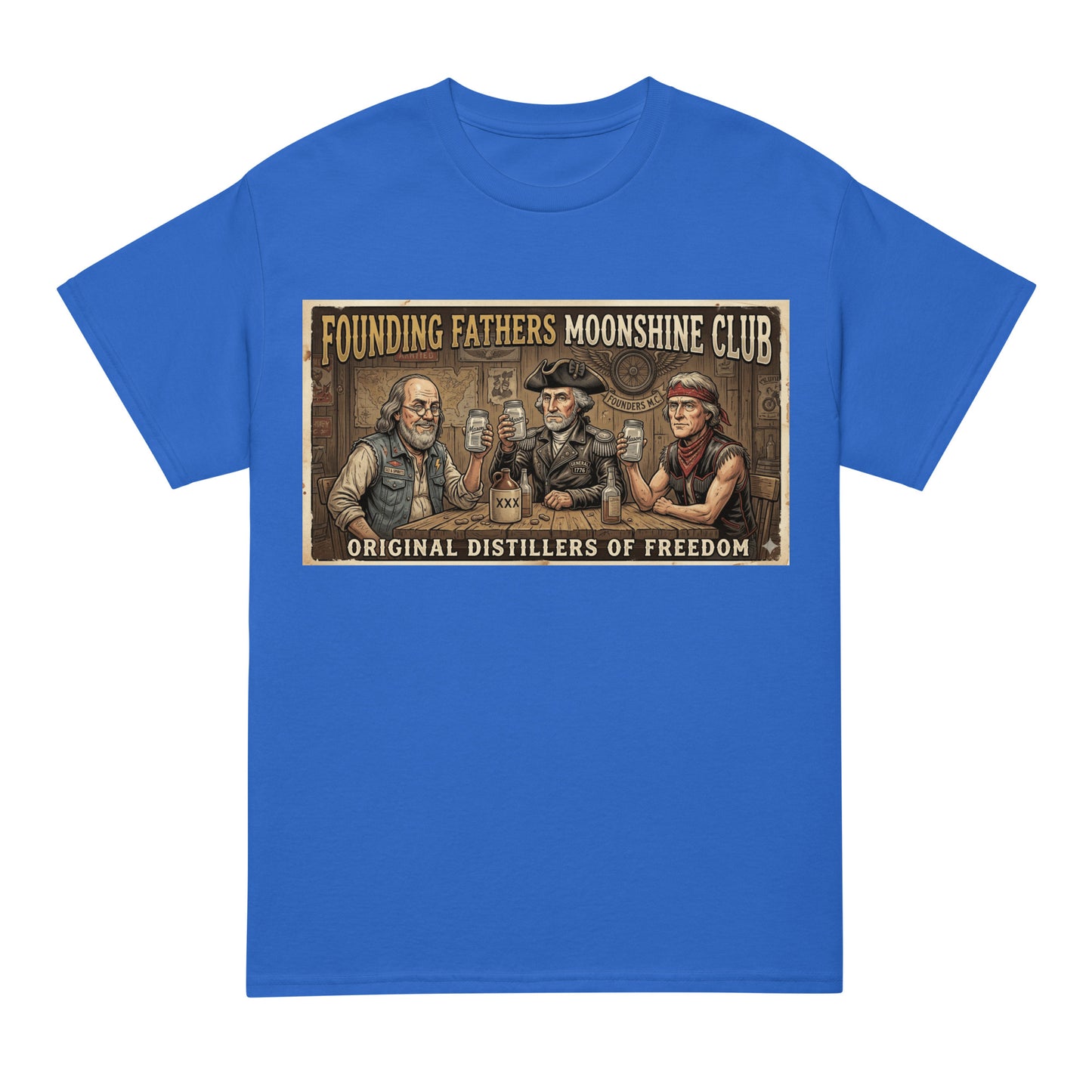 Founding Fathers Moonshine Club/ 7 Stage Streetwear