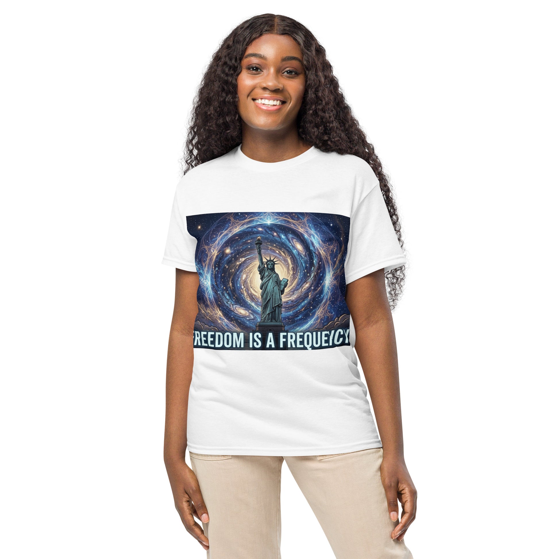 Freedom is a Frequency T-shirt/ 7 Stage Streetwear