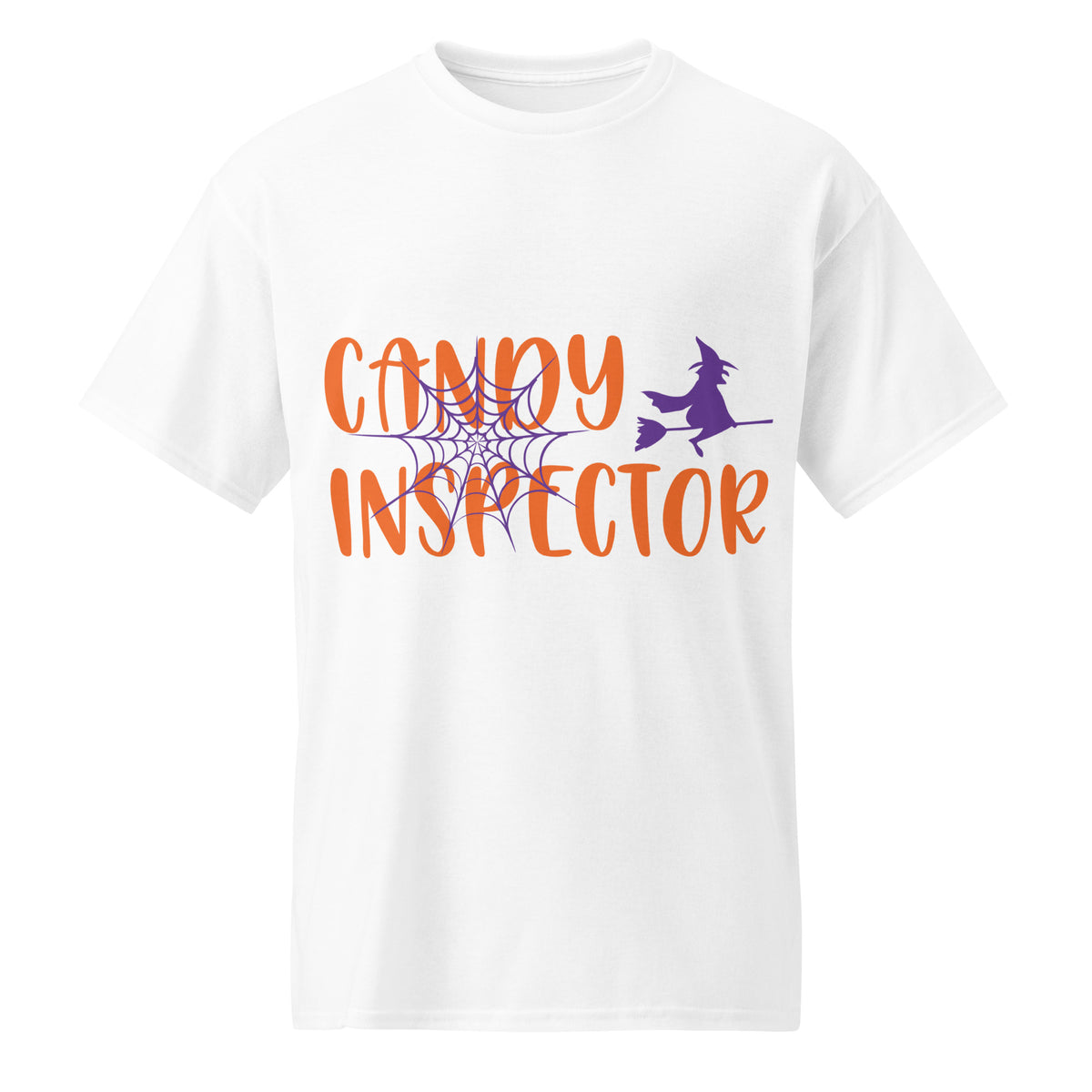 Candy Inspector Graphic Tee in white — front view