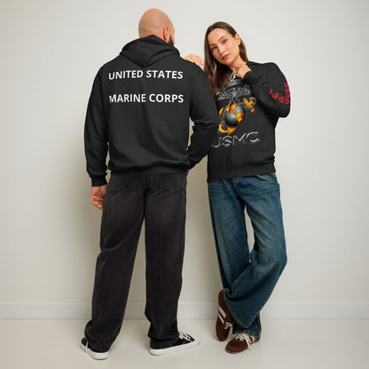 United States Marine Corps Hoodie - 7 Stage Streetwear