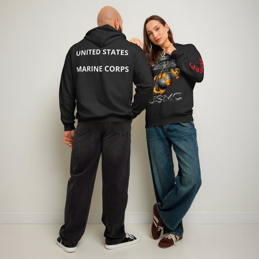 United States Marine Corps Hoodie - 7 Stage Streetwear