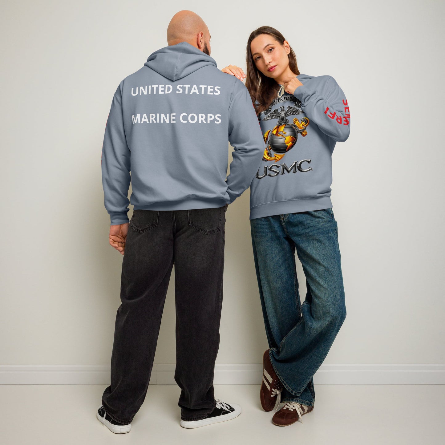United States Marine Corps Hoodie - 7 Stage Streetwear