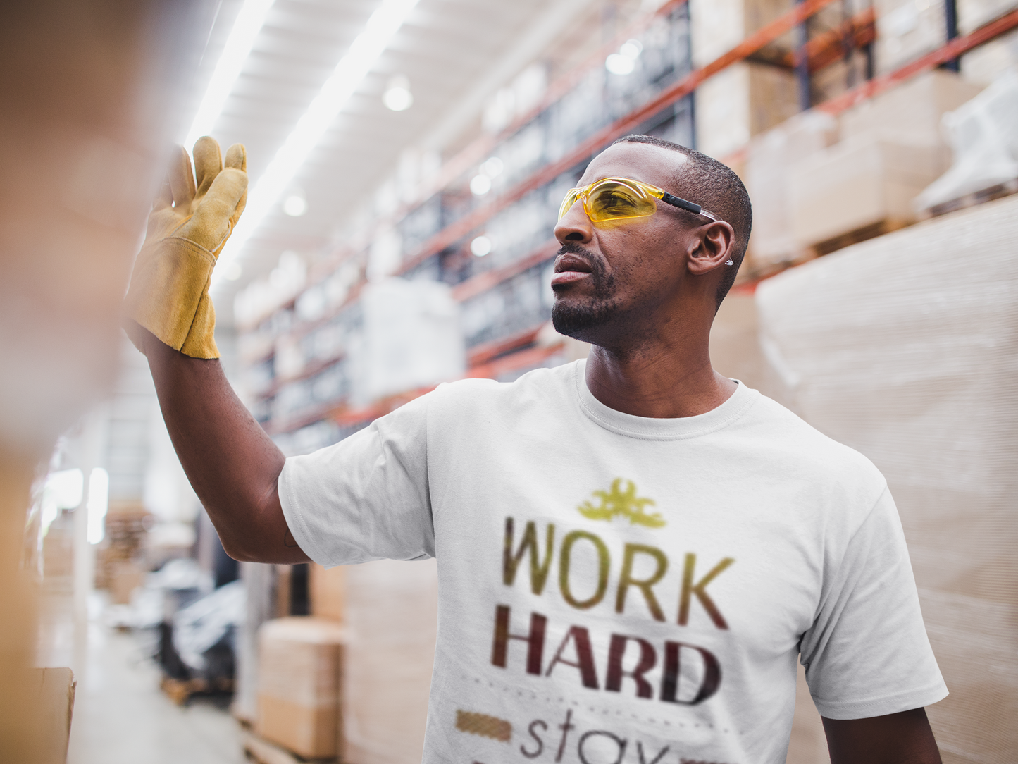 Work Hard Graphic Tee/7 Stage Streetwear