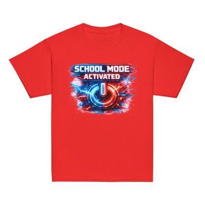 School Mode Activated Kids T-Shirt by 7 Stage Streetwear