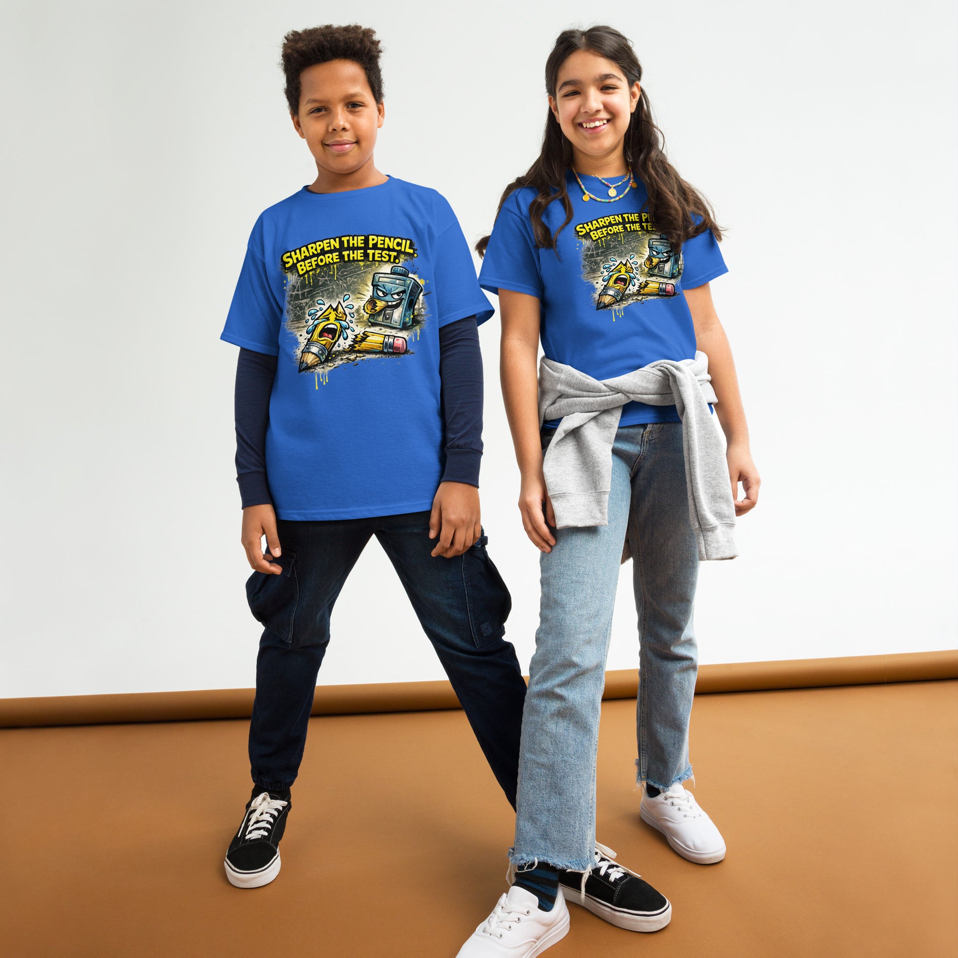 Before The Test Kids Graphic T-Shirt  7 Stage Streetwear