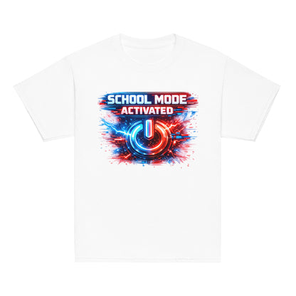 School Mode Activated Kids T-Shirt by 7 Stage Streetwear