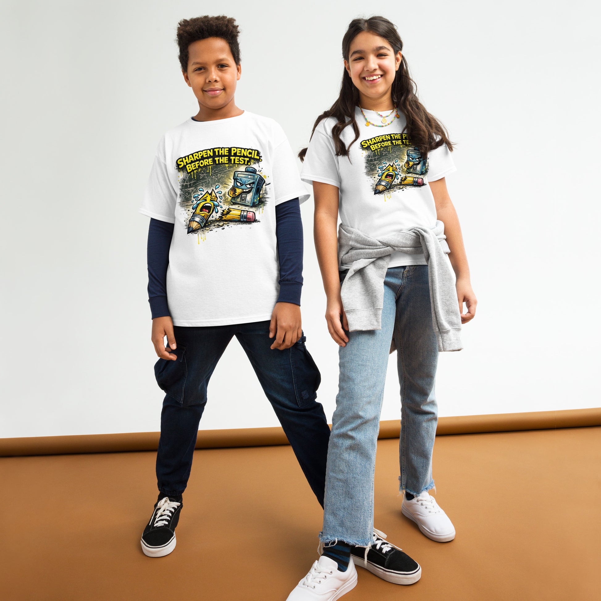 Before The Test Kids Graphic T-Shirt  7 Stage Streetwear