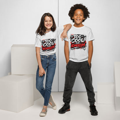 Too Cool For Homeroom Kids T-Shirt by 7 Stage Streetwear