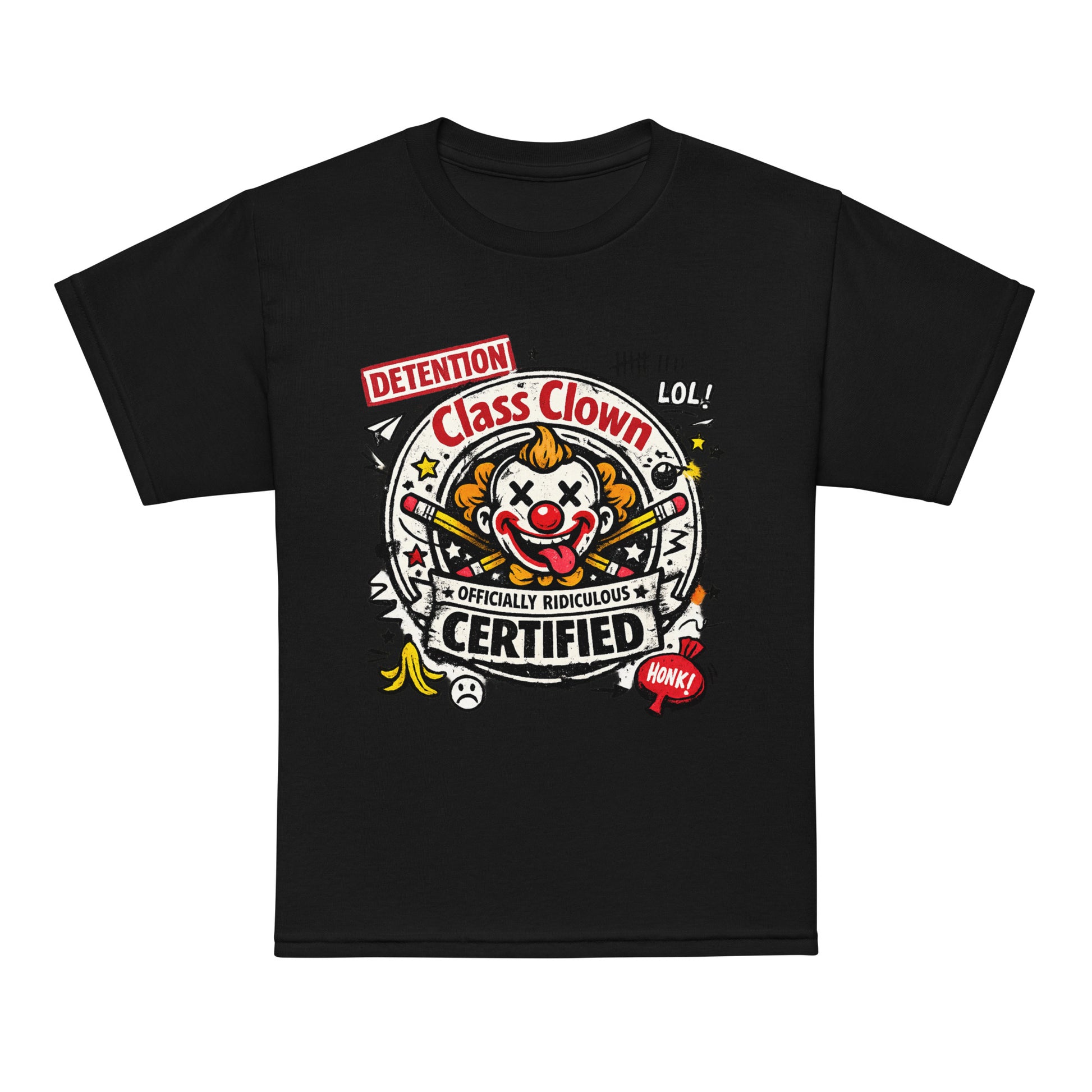 Class Clown Certified Kids T-Shirt by 7 Stage Streetwear