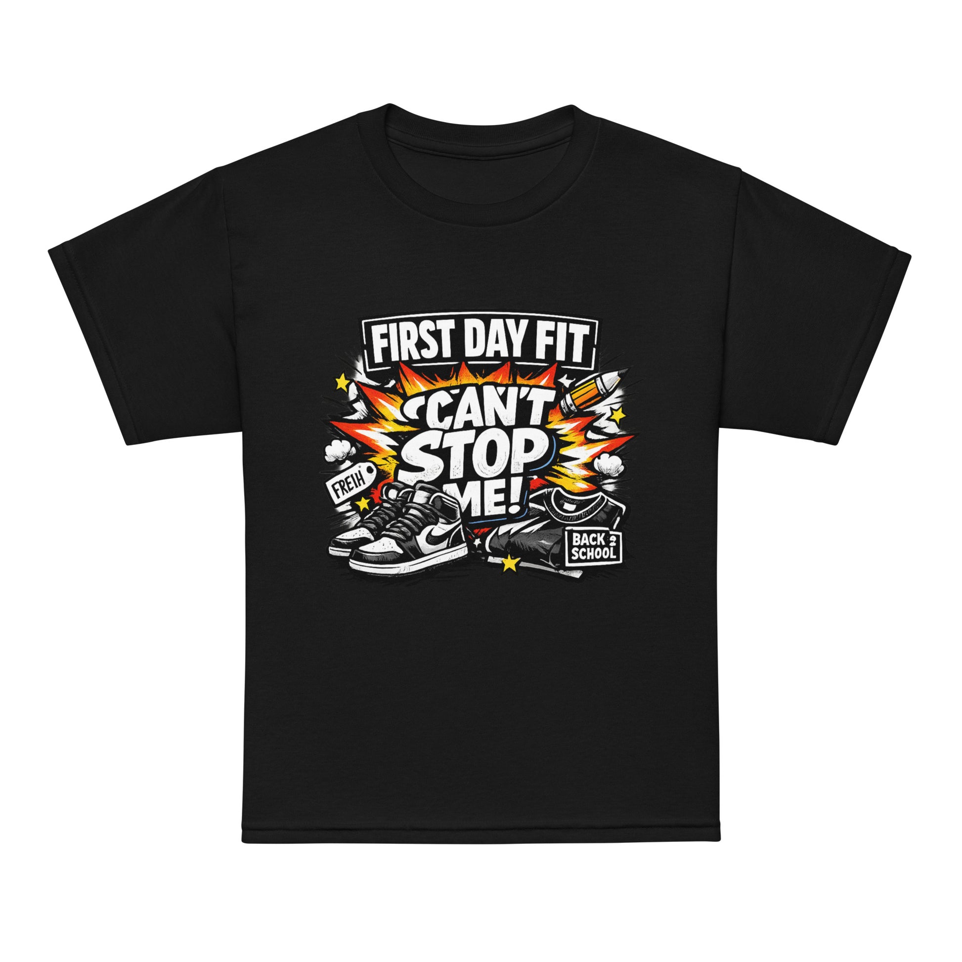 First Day Fit Can’t Stop Me Kids T-Shirt by 7 Stage Streetwear