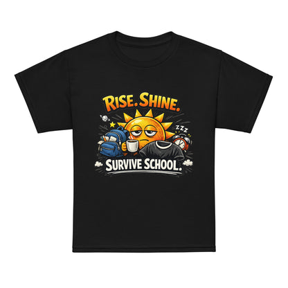 Rise Shine Survive School Kids T-Shirt by 7 Stage Streetwear