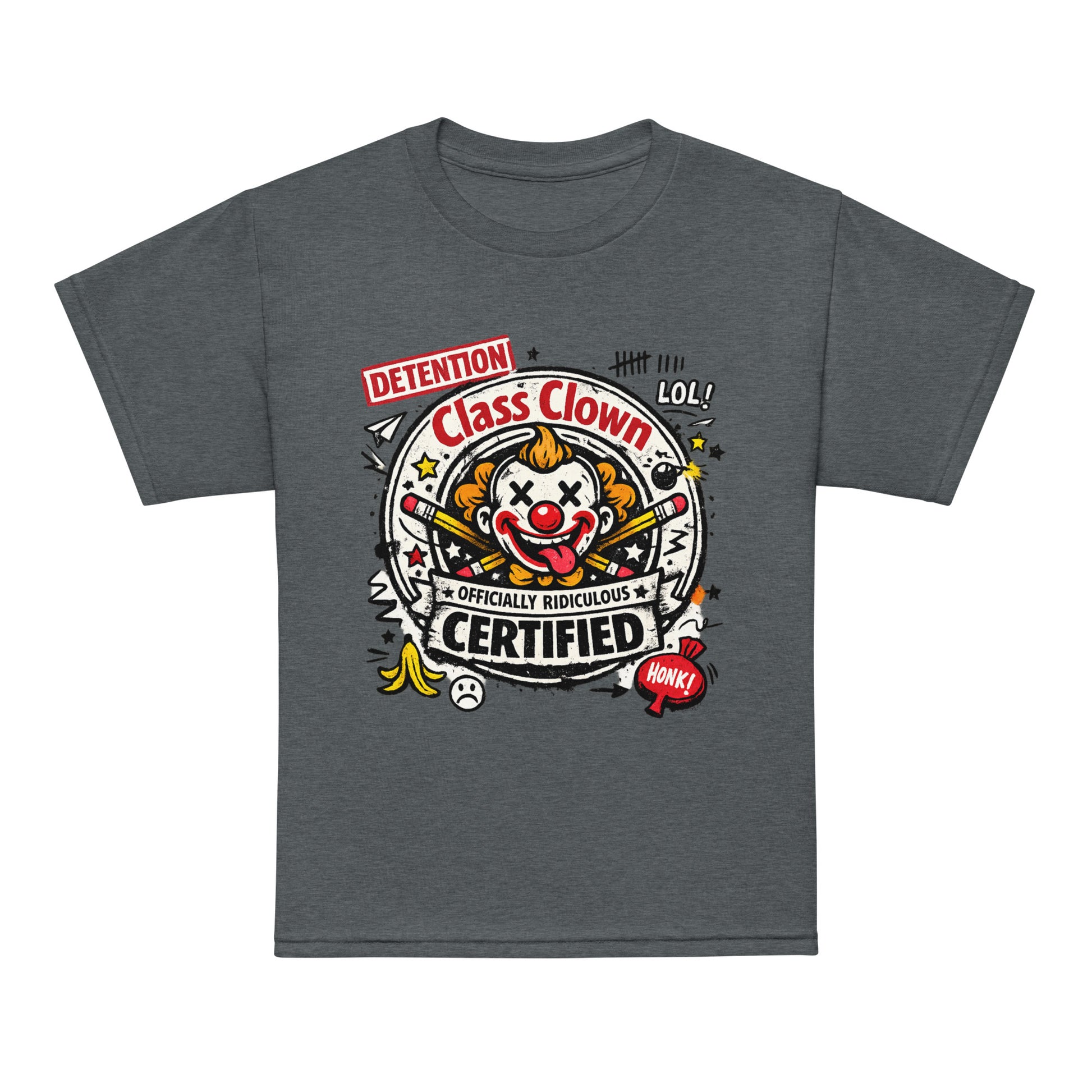 Class Clown Certified Kids T-Shirt by 7 Stage Streetwear