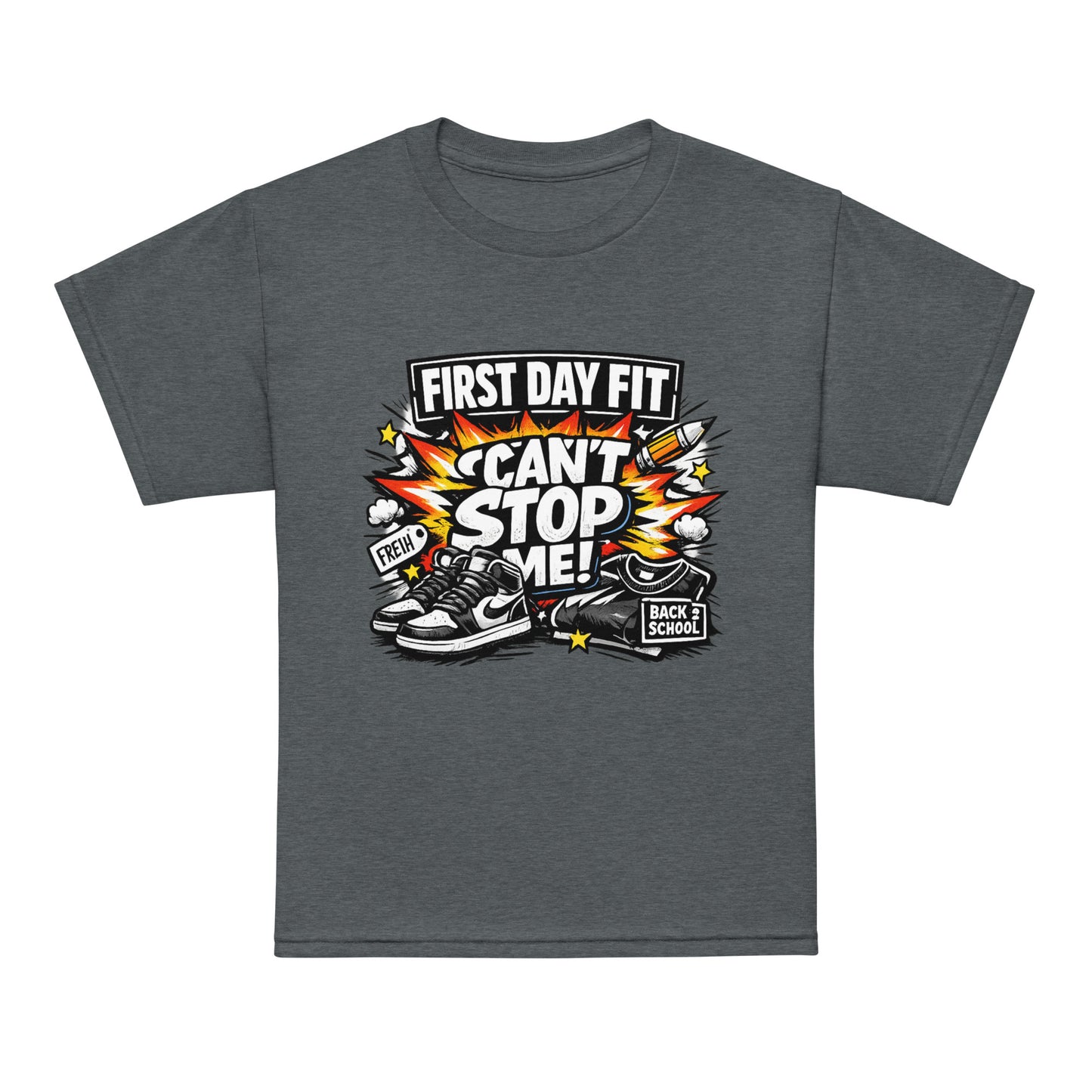 First Day Fit Can’t Stop Me Kids T-Shirt by 7 Stage Streetwear