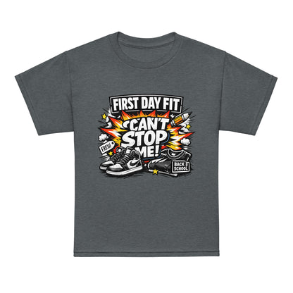 First Day Fit Can’t Stop Me Kids T-Shirt by 7 Stage Streetwear