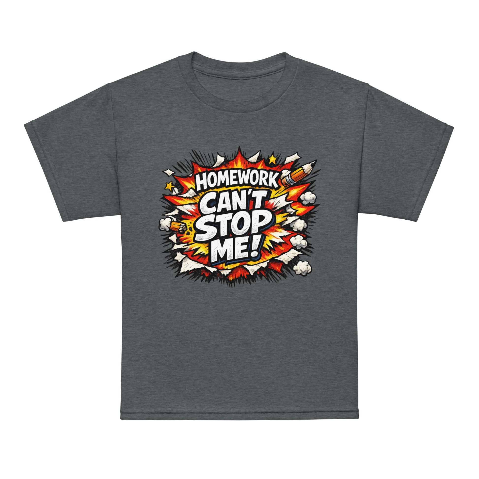 Homework Can’t Stop Me Kids T-Shirt by 7 Stage Streetwear