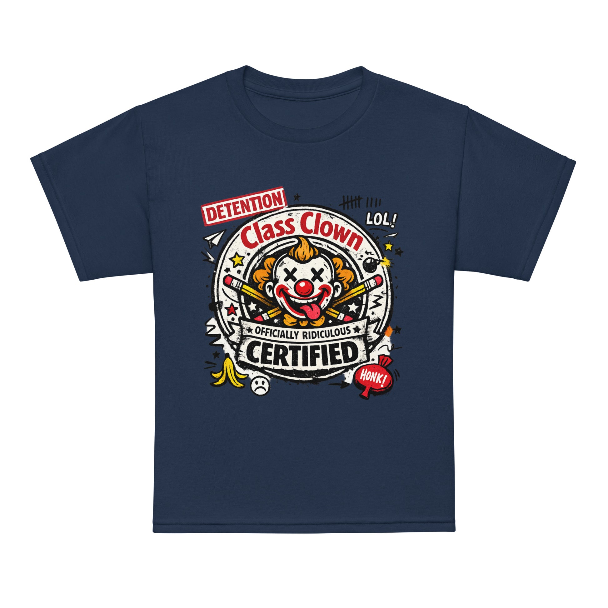 Class Clown Certified Kids T-Shirt by 7 Stage Streetwear