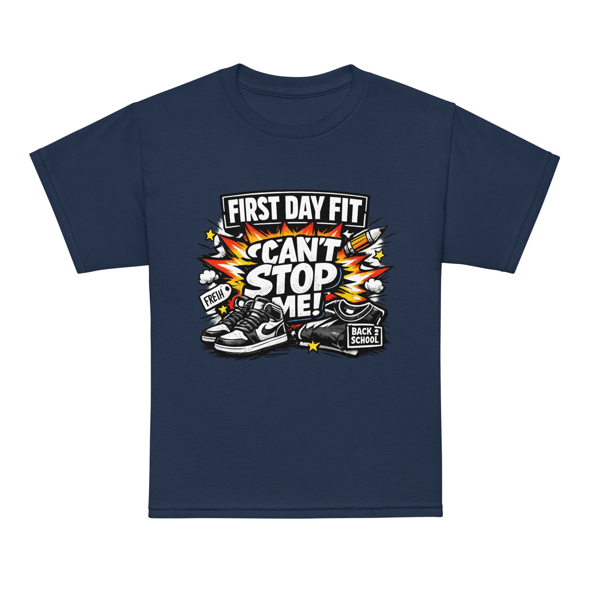 First Day Fit Can’t Stop Me Kids T-Shirt by 7 Stage Streetwear