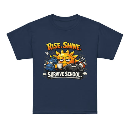 Rise Shine Survive School Kids T-Shirt by 7 Stage Streetwear