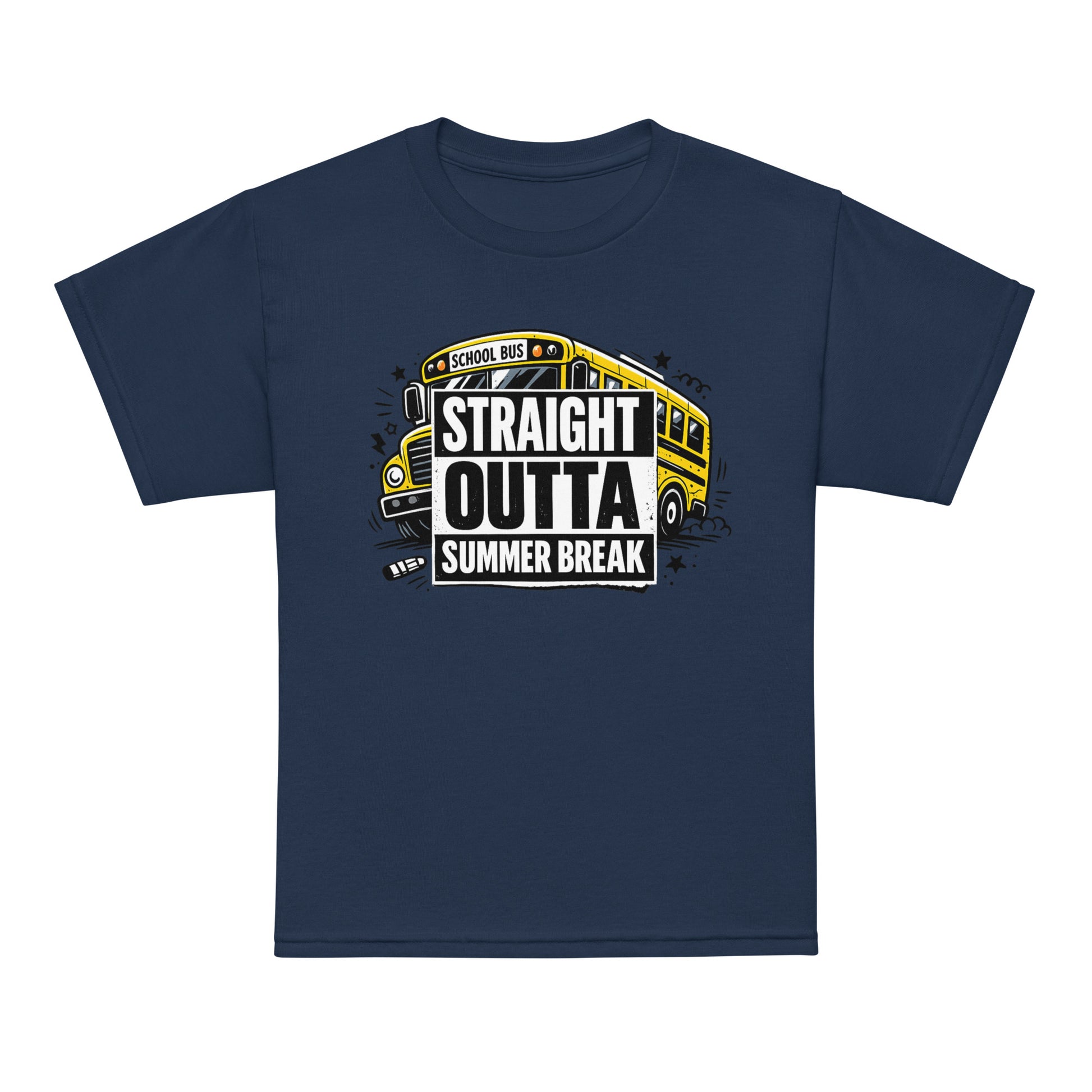 Straight Outta Summer Break Kids T-Shirt by 7 Stage Streetwear