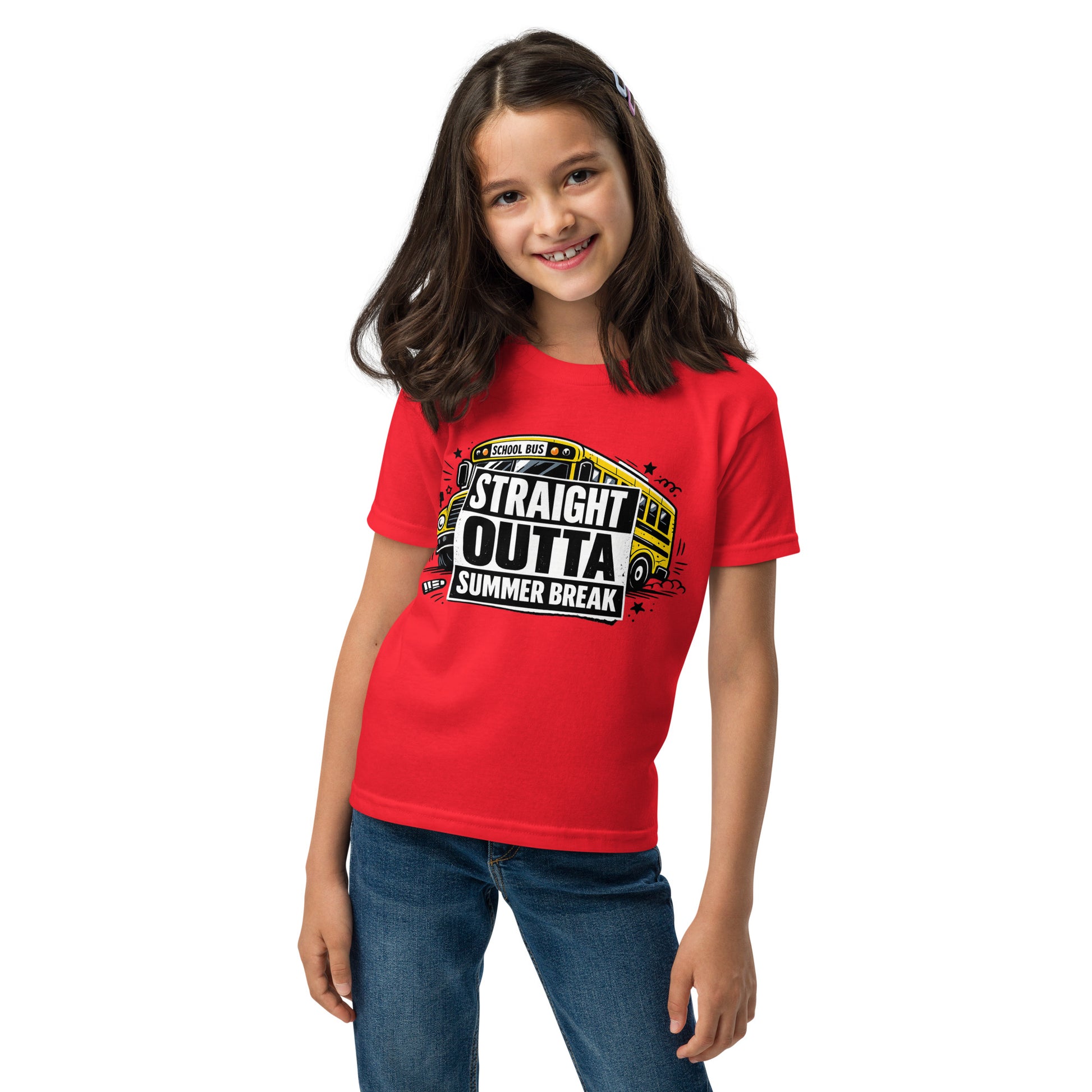Straight Outta Summer Break Kids T-Shirt by 7 Stage Streetwear