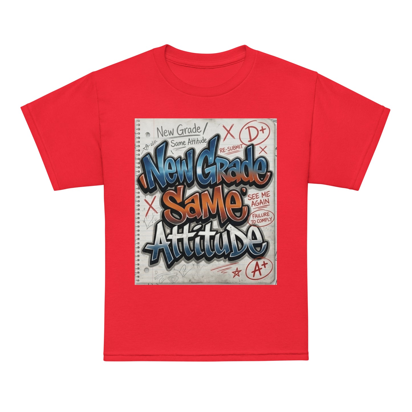 New Grade Same Attitude Kids T-Shirt by 7 Stage Streetwear