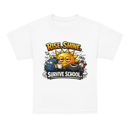 Rise Shine Survive School Kids T-Shirt by 7 Stage Streetwear