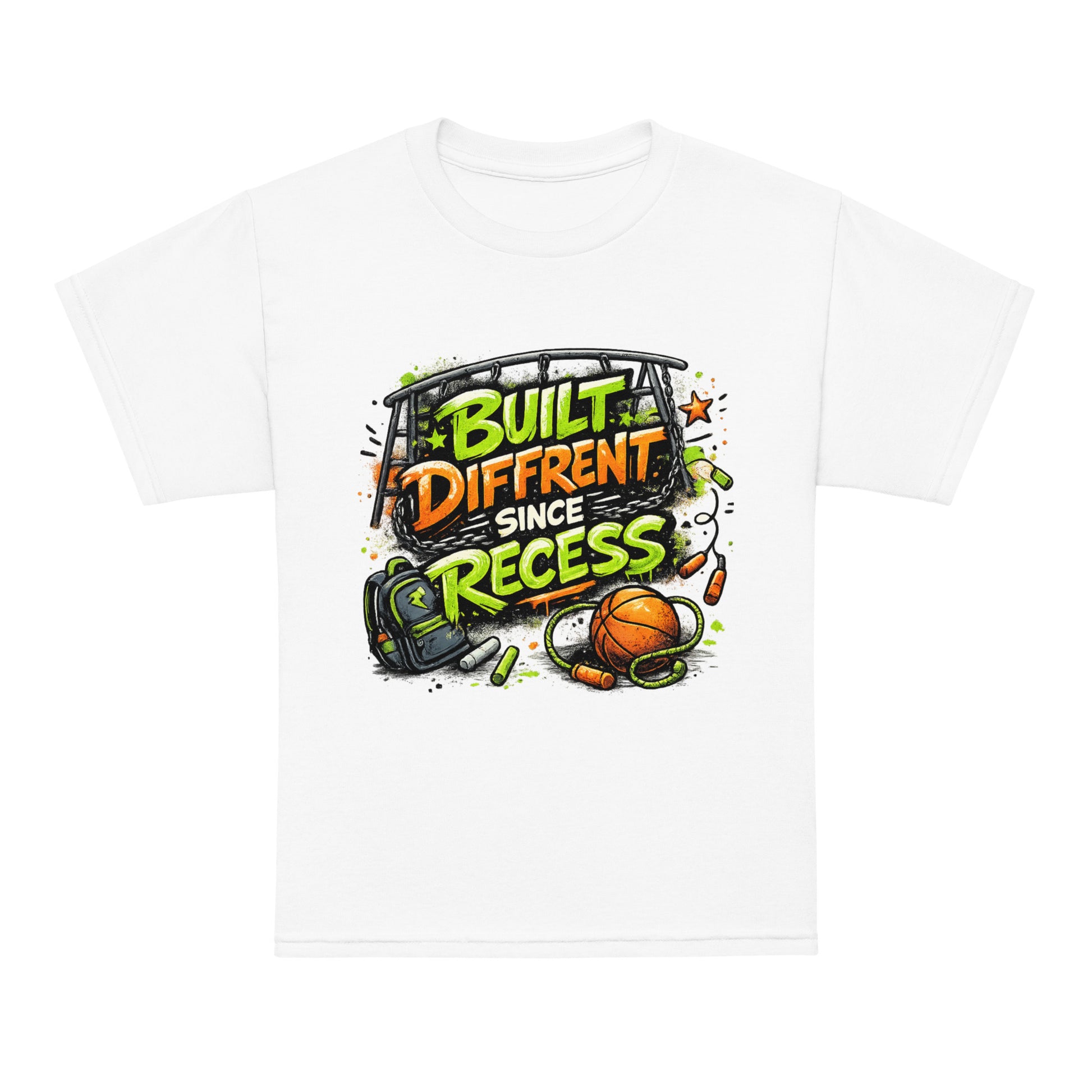 Built Different Since Recess Kids T-Shirt by 7 Stage Streetwear
