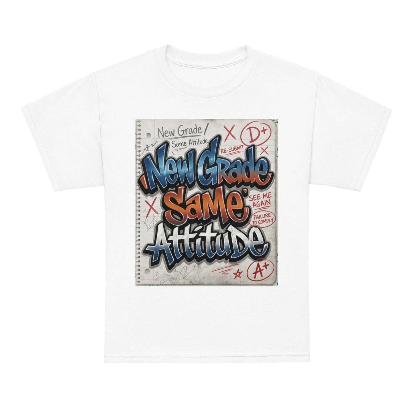New Grade Same Attitude Kids T-Shirt by 7 Stage Streetwear